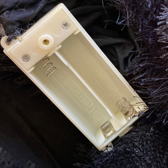 Black Cat Sound Motion Halloween Decor Vintage RUSS Scratches Kitty Purple Green - Picture 9 of 14